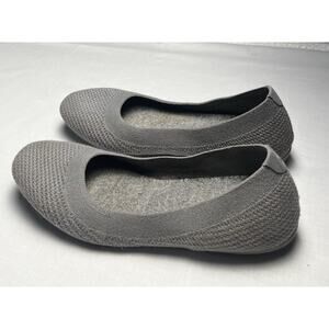 Allbirds Tree Breezers Grey Mist Ballet Flats Slip On Shoes Women's Size 7.5